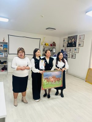 «Әбіш оқулары» аудандық ғылыми-шығармашылық байқауы: «Ә. Кекілбаевтың шығармалары бойынша зерделеу жоба» бағыты бойынша ІІ орын
